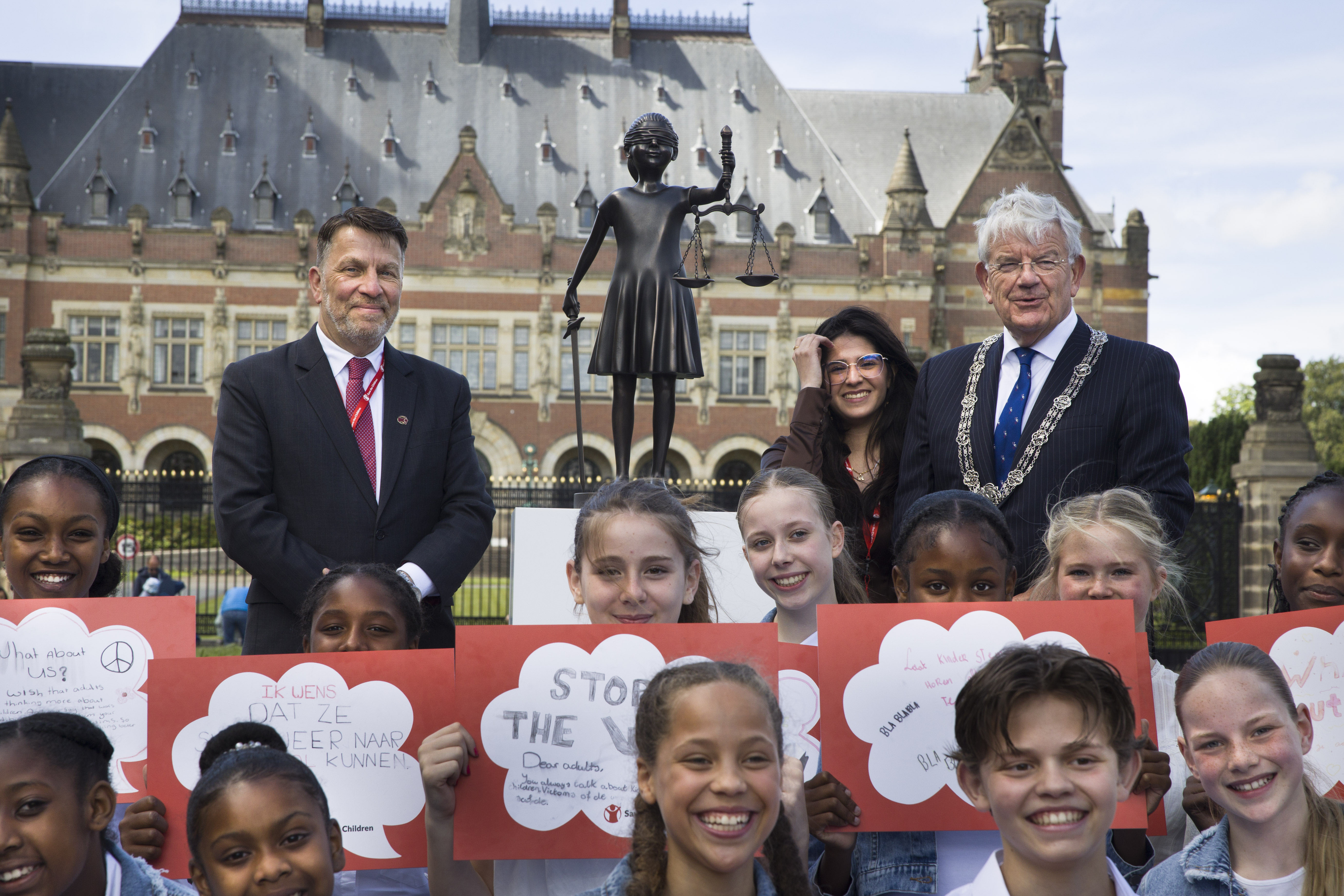 Jan van Zanen en Meisje Justitia